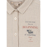 Konges Sløjd Tradewinds Stripe Elliot Ss Shirt Gots