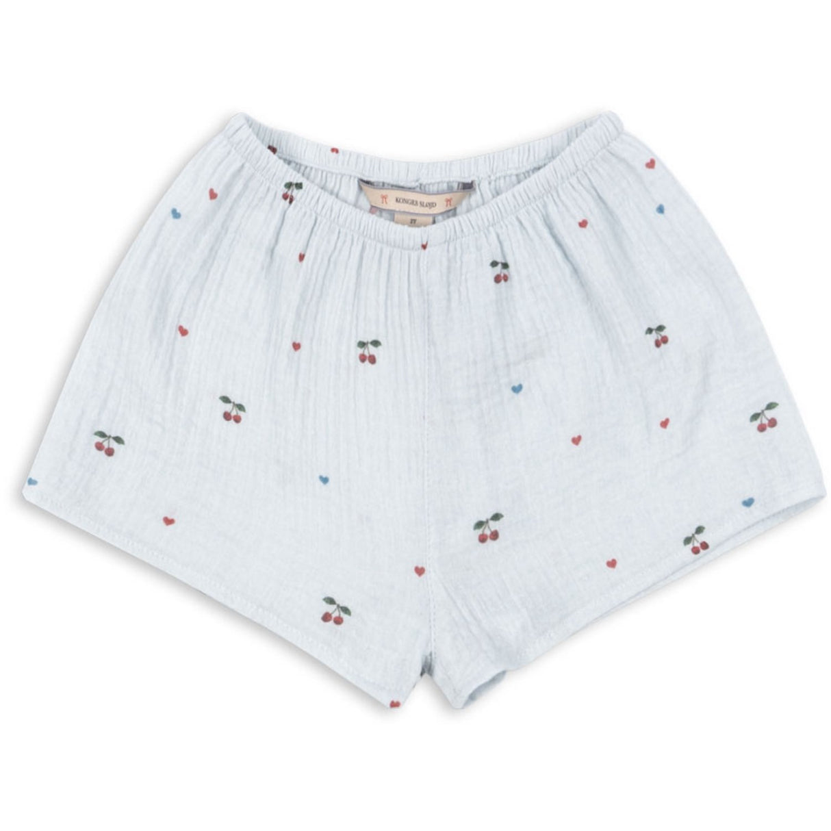 Konges Sløjd Cherry Blue Coeur Coco Mini Shorts Gots