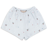 Konges Sløjd Cherry Blue Coeur Coco Mini Shorts Gots