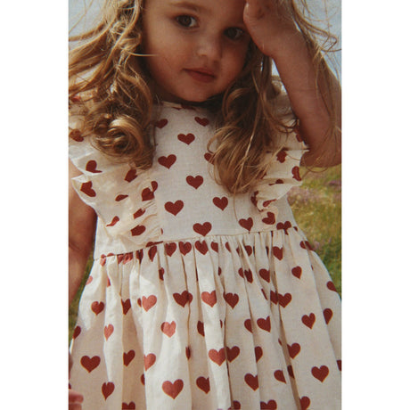 Konges Sløjd Amour Rouge Cianna Bow Dress Gots