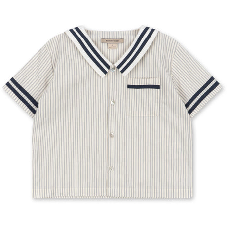Konges Sløjd Bleu Stripe Allie Sailor Shirt Gots