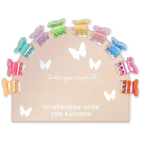 Konges Sløjd Multi 10 Pack Mini Butterfly Hair Claws
