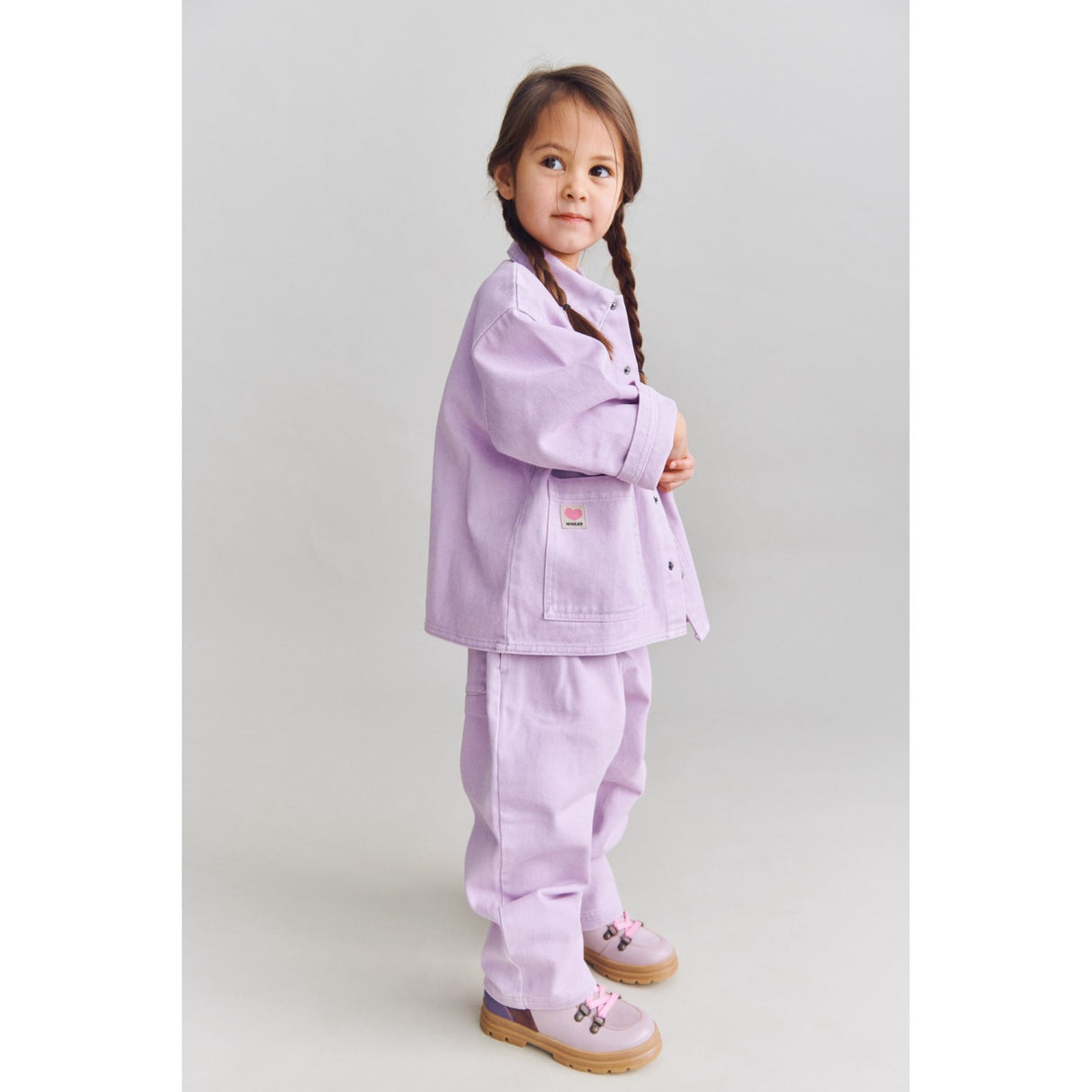 Wheat Lavender Glow Overshirt Cole
