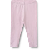 Wheat Magenta Heart Flowers 2 Leggings Jules
