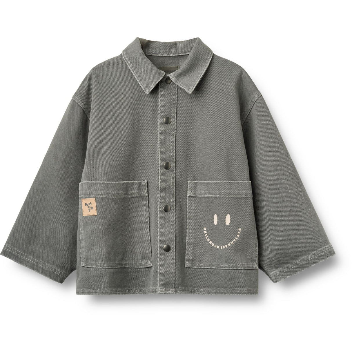 Wheat Thunder Sky Overshirt Cole Stitch