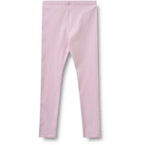 Wheat Magenta Heart Flowers 2 Leggings Jules