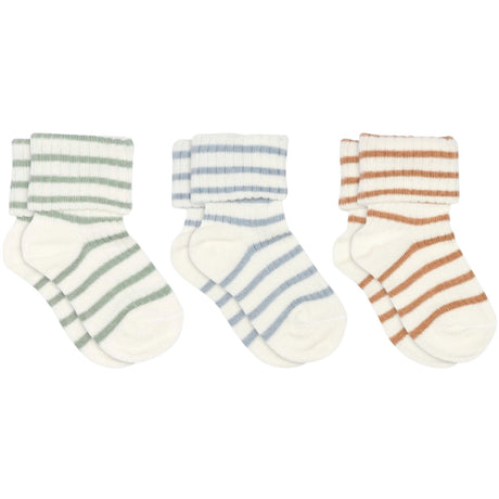 Mp Danmark Dusty Blue Kallie Socks - 3-pack