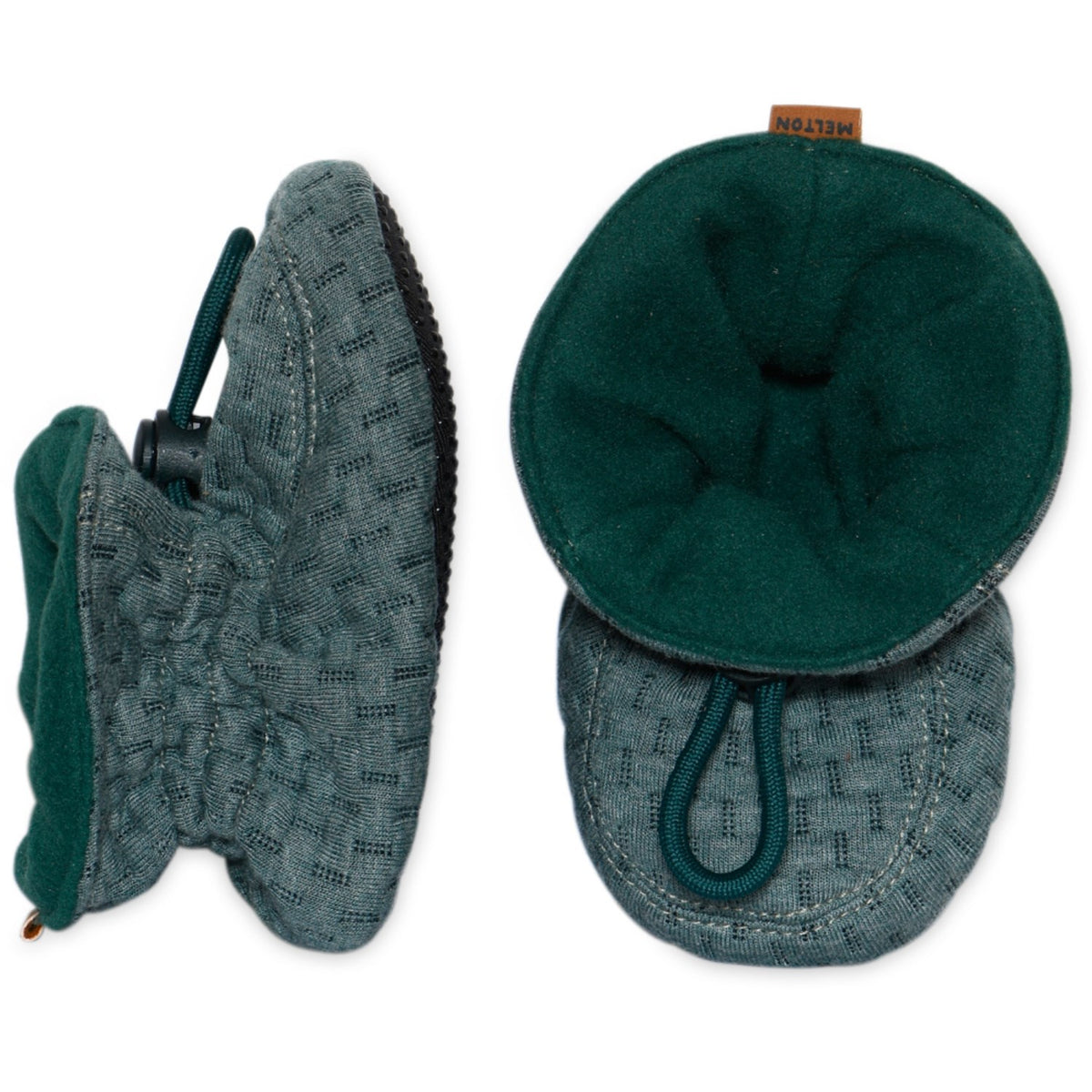 MELTON North Atlantic Structure Textile Slippers
