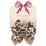 Konges Sløjd Leo/Rose 4 Pack Bow Hair Elastic