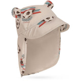 Konges Sløjd Kick It Aster Bear Sun Hat Grs