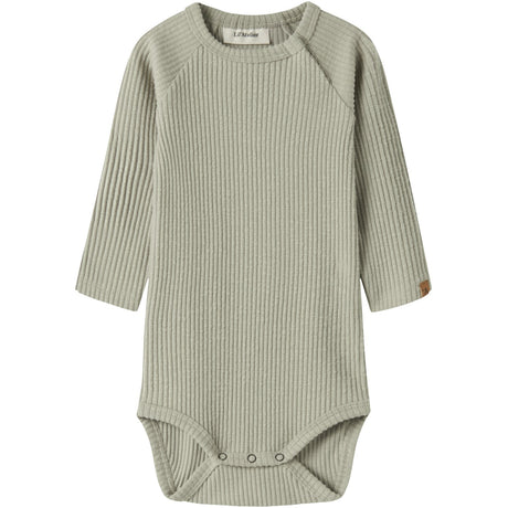Lil'Atelier Moss Gray Nbmrajo Meb Ls Slim Body Lil
