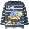 Name It Ombre Blue Nmmalf Emil Ls Nreg Top Box Sky