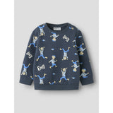 Name It Ombre Blue Nmmalfe Emil Nreg Sweat Bru Sky