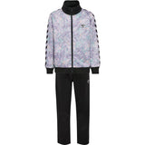 Hummel Black Jr Shimmer Track Suit