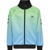 Hummel Shadow Lime/Black Jr Gradient Track Suit