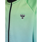 Hummel Shadow Lime/Black Jr Gradient Track Suit