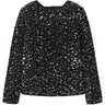 Name It Chocolate Plum Nkfrusitta Ls Bow Blouse