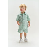 THE NEW Siblings Créme De Menthe Striped Tnsttate Shorts