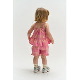 THE NEW Siblings Cashmere Rose Checked Tnsttassie Strap Top