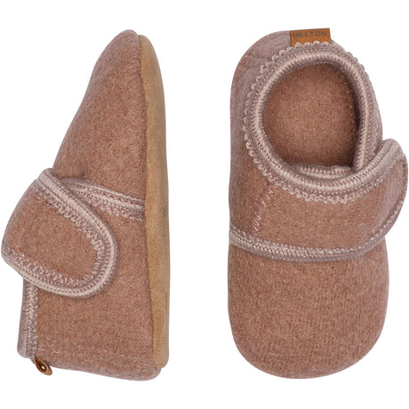 MELTON Fawn Classic Wool Slippers
