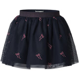 Name It Navy Blazer Bow Nmfveross Tulle Skirt