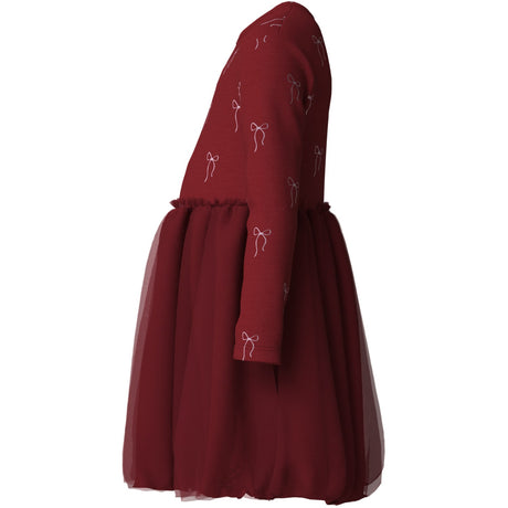 Name It Red Dahlia Nmfri Ls Dress