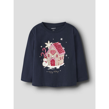 Name It Navy Blazer Nmfrepoler Ls Nreg Top Box