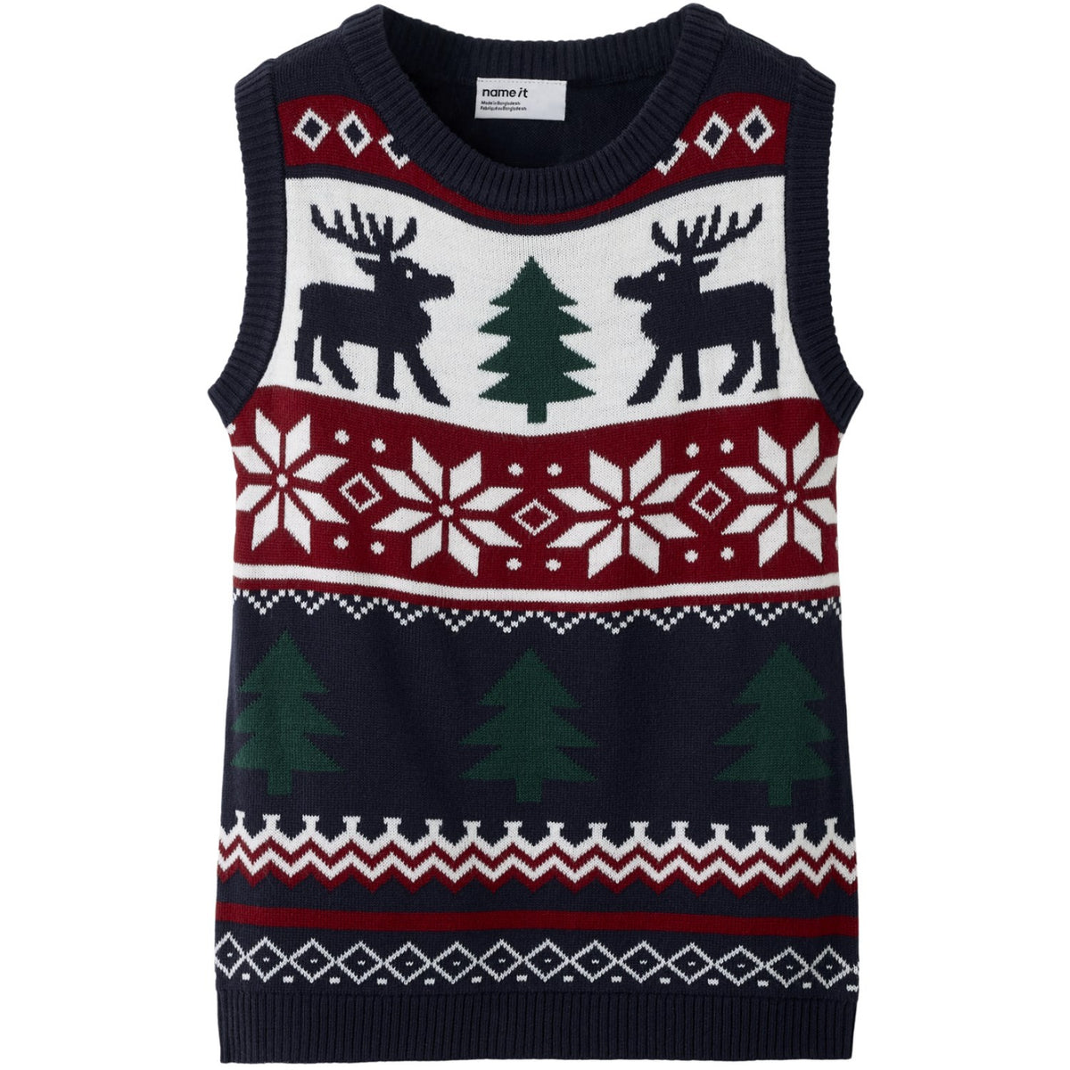 Name It Navy Blazer Nmmressi Knit Vest