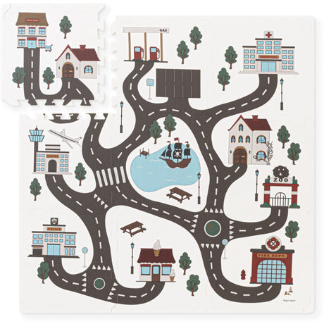 That's Mine Roadtrip Alva Foam Play Mat Square