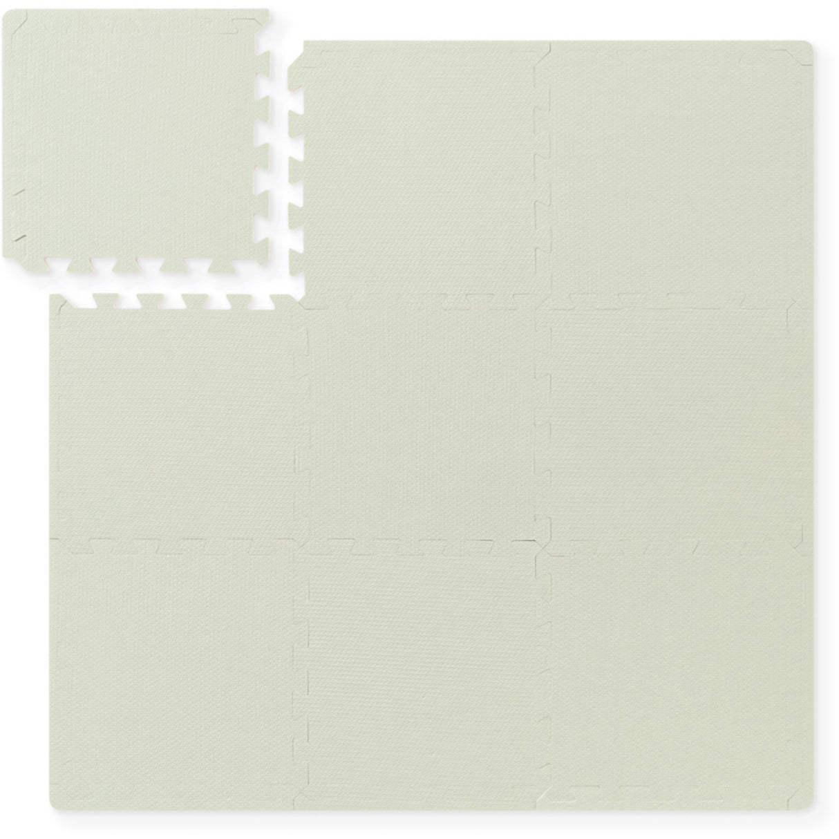 That's Mine Sage Green Alva Foam Play Mat Square