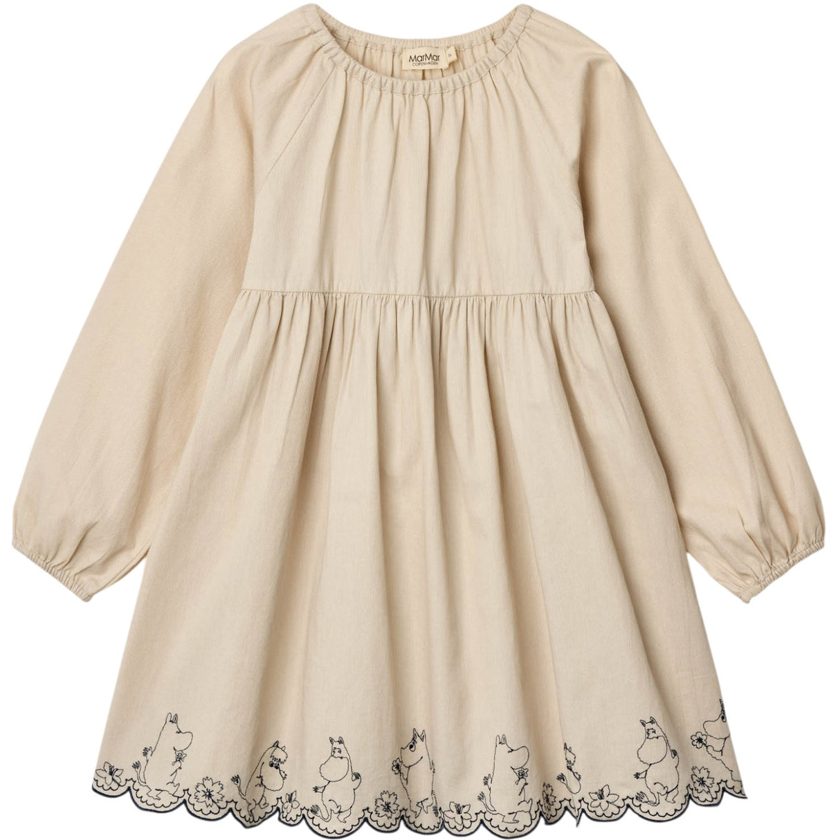 MarMar Cotton Texture Dancing Moomins Dawson Dress