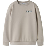 Name It Island Fossil Nkmrair Ls Nreg Sweat Bru Box