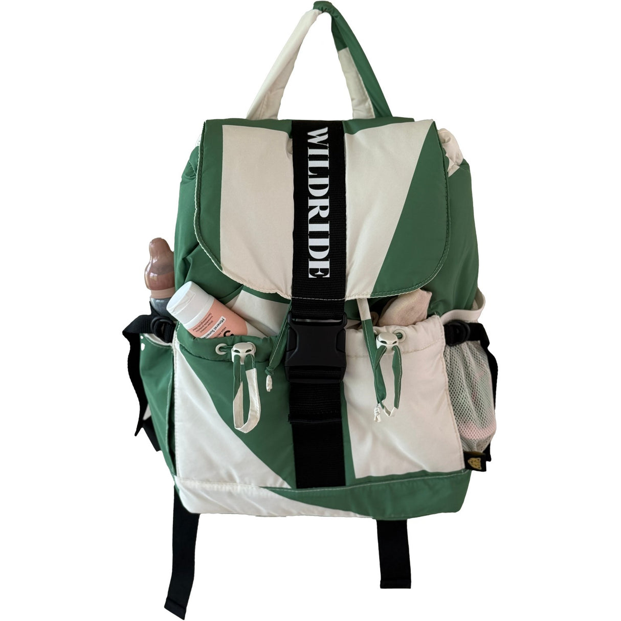 Wildride Backpack Green Graphic Recycled - Adult