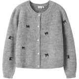 Name It Grey Melange Nkfrifey Ls Knit Card