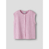 Name It Begonia Pink Nkfoanja Loose Knit Vest