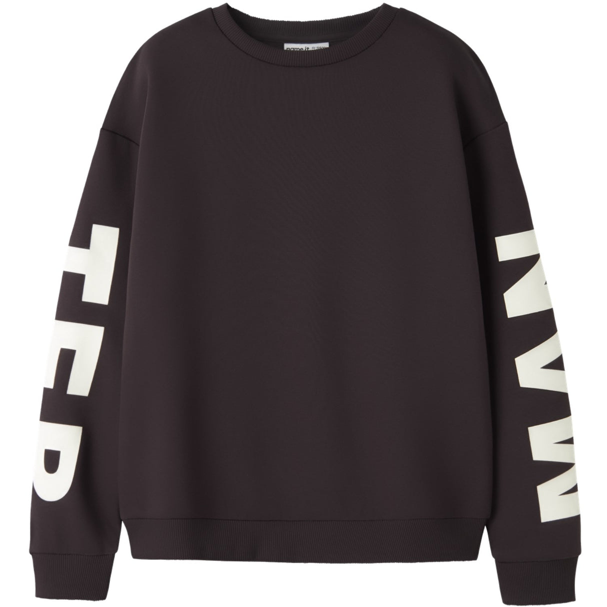 Name It Chocolate Plum Nkfnokki Ls Rlx Sweat Bru