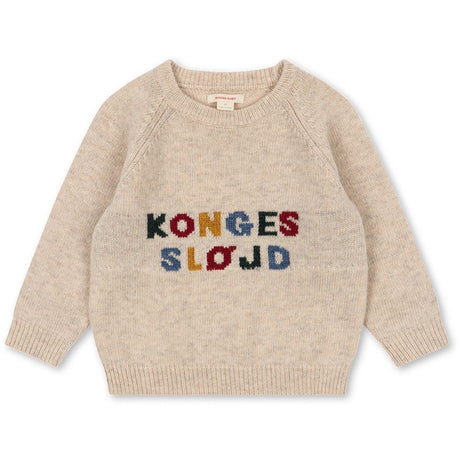 Konges Sløjd Off White Billi Knit Sweater