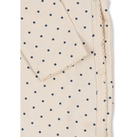 Konges Sløjd Blue Dot Basic Newborn Onesie Gots