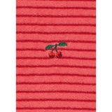 Konges Sløjd Cardinal Rose Stripe Itty Sweatshirt Gots
