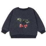 Konges Sløjd Dot Tout Petite Lou Dot Sequin Sweatshirt Gots