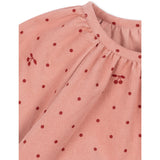 Konges Sløjd Cherry Dot Scarlet Marlo Dress Gots