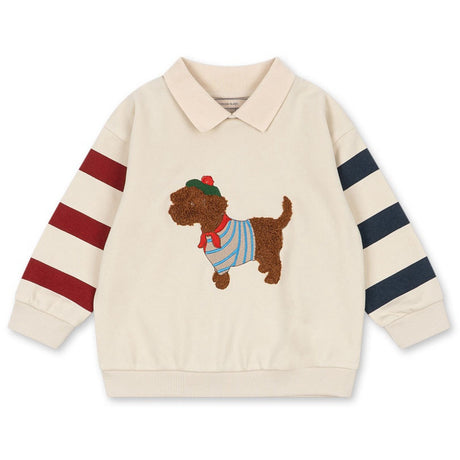 Konges Sløjd Brown Rice Spotty Sweatshirt Gots