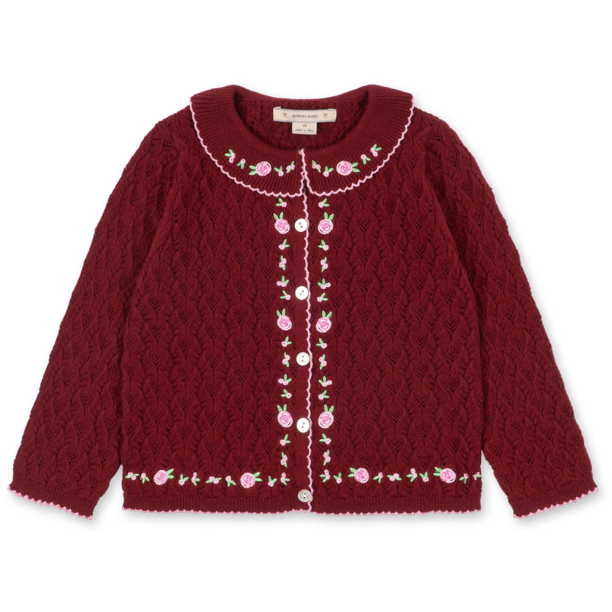 Konges Sløjd Pomegranate Rosier Cardigan