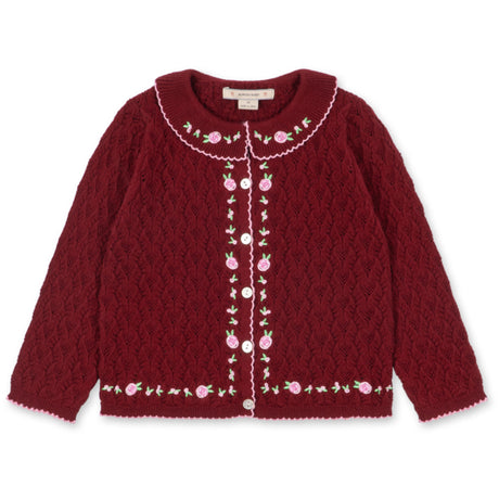 Konges Sløjd Pomegranate Rosier Cardigan