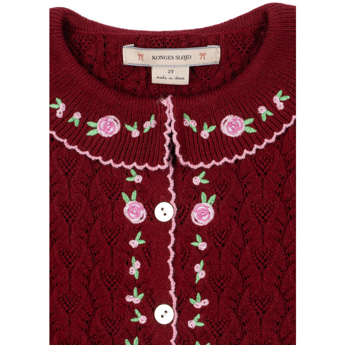 Konges Sløjd Pomegranate Rosier Cardigan