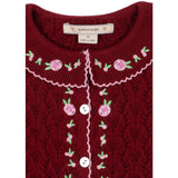 Konges Sløjd Pomegranate Rosier Cardigan