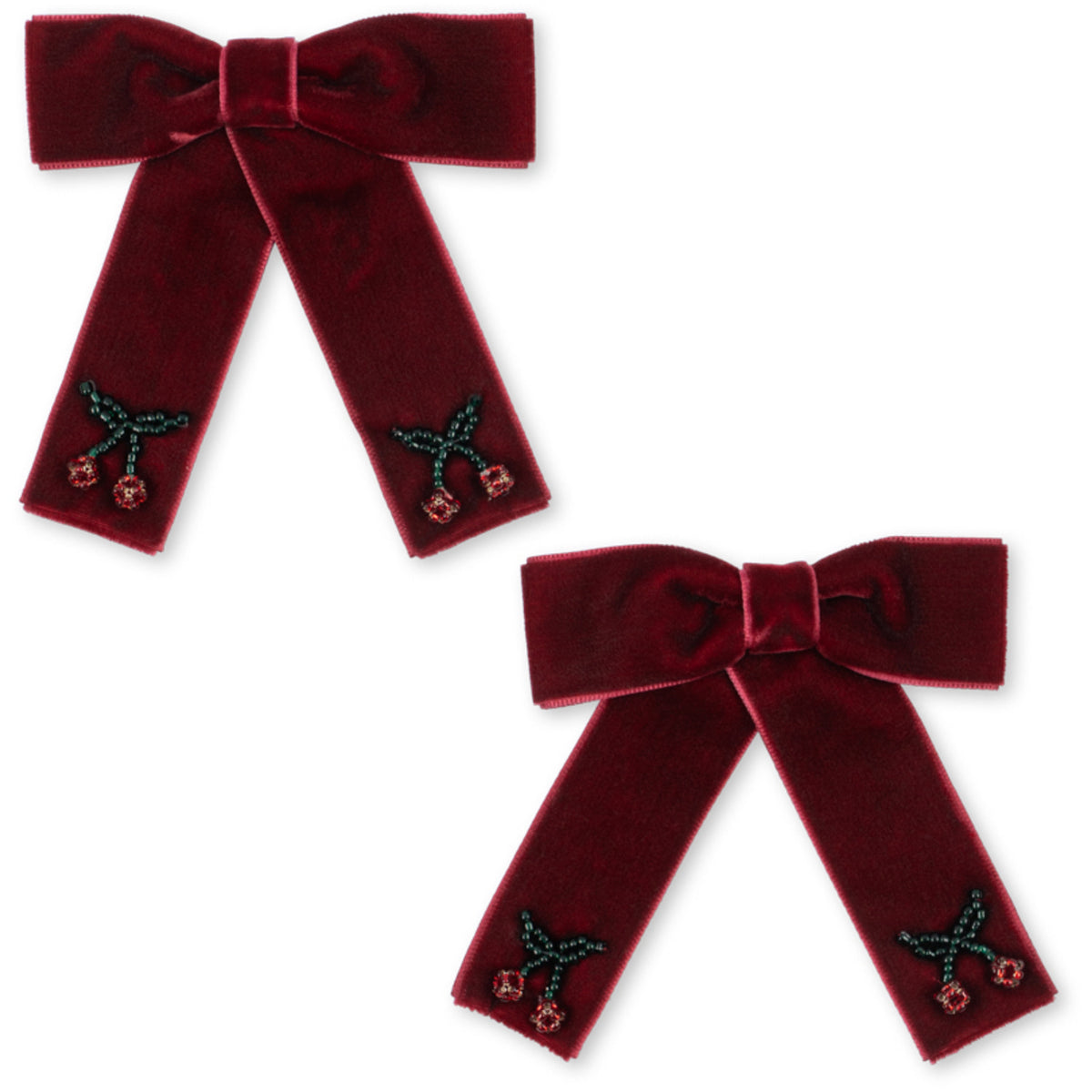 Konges Sløjd Rio Red 2 Pack Juliette Bow Hair Clip