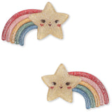 Konges Sløjd Multi 2 Pack Rainbow Star Hair Clip