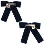 Konges Sløjd Navy 2 Pack Juliette Bow Hair Clip