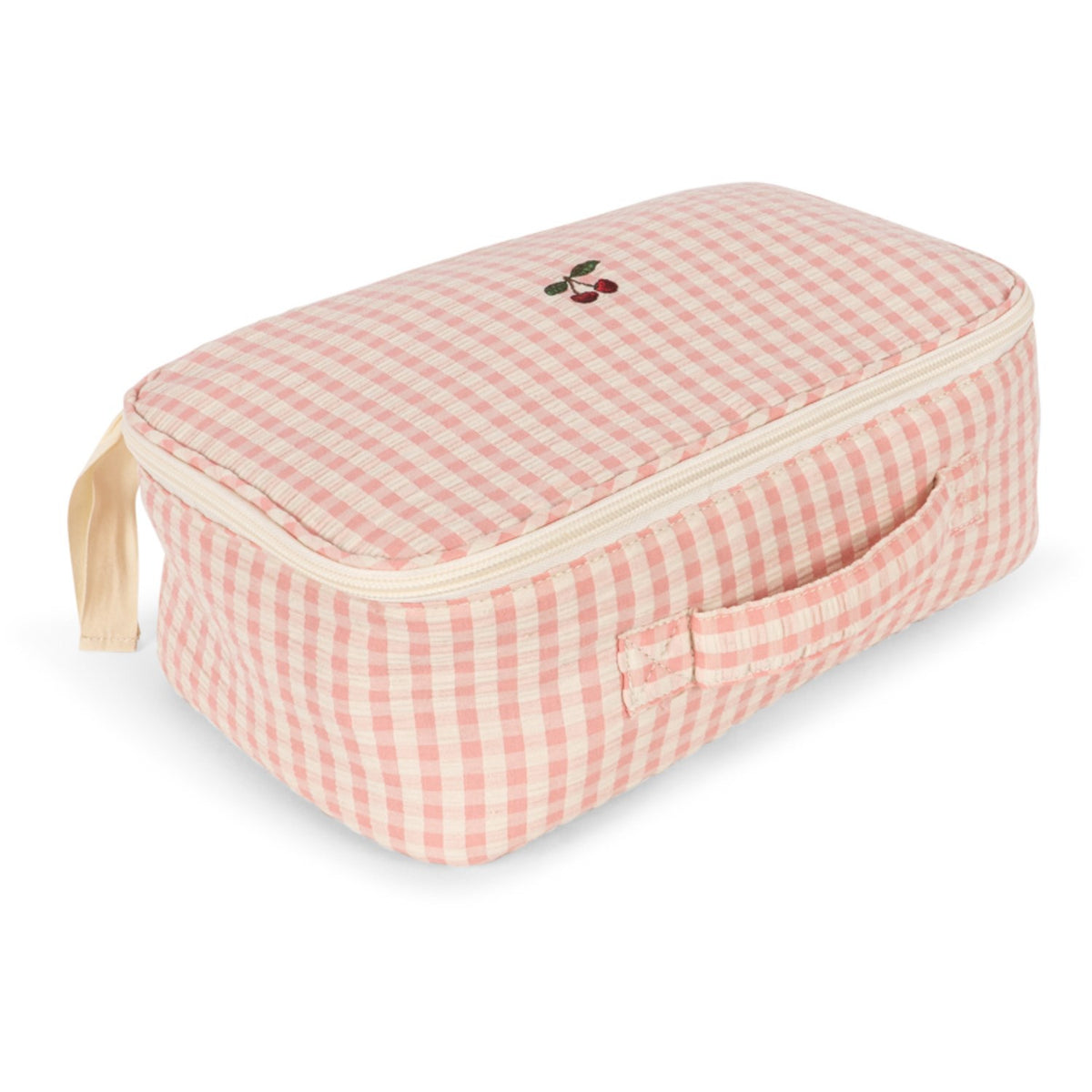 Konges Sløjd Pink Check Baby Doll Nursery Suitcase